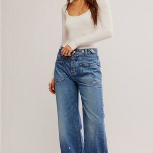 Free People Palmer Cuffed Jean